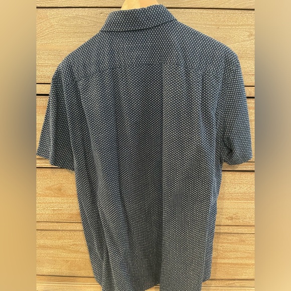 BONOBOS Slim Fit Short Sleeve Button-Up Shirt Size Large - Picture 3 of 6